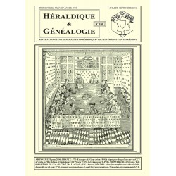 Héraldique et Généalogie n°180 téléchargeable Héraldique et Généalogie n°180