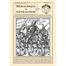 Héraldique et Généalogie n°183 téléchargeable Héraldique et Généalogie n°183 téléchargeable