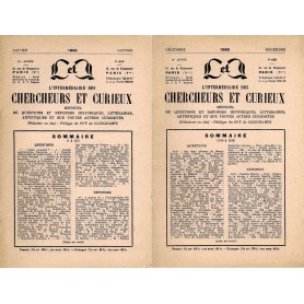 L'Intermédiaire des chercheurs et curieux n° 214 à 225 L'Intermédiaire des chercheurs et curieux n° 214 à 225