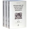 Répertoire de généalogies françaises imprimées - Volume 3