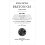 FILIATIONS BRETONNES 1650-1922 - TOME IV