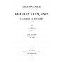 Dictionnaire des familles françaises ou notables tome 9