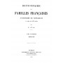 Dictionnaire des familles françaises ou notables tome 15
