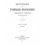 Dictionnaire des familles françaises ou notables tome 17