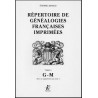 Répertoire de généalogies françaises imprimées - Volume 2