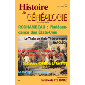 Histoire et Généalogie n°8 Histoire et Généalogie n°8
