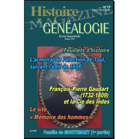 Histoire et Généalogie n°13 Histoire et Généalogie n°13