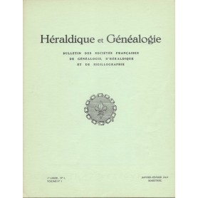 Héraldique et Généalogie n°1