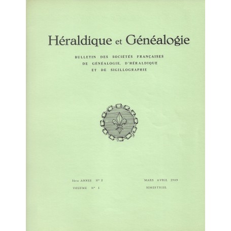Héraldique et Généalogie n°2