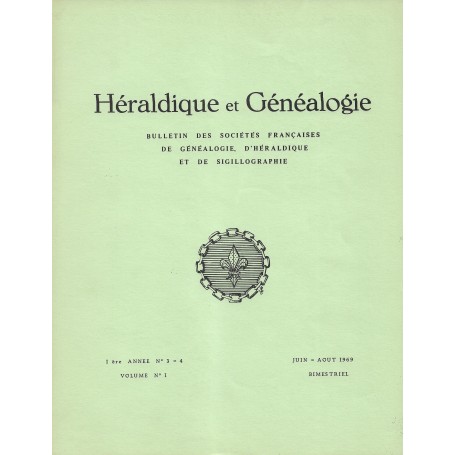 Héraldique et Généalogie n°3