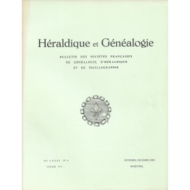Héraldique et Généalogie n°5