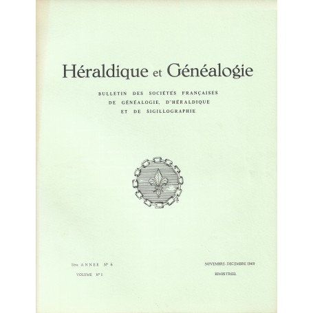 Héraldique et Généalogie n°5