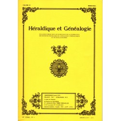 Héraldique et Généalogie n°55 Héraldique et Généalogie n°55