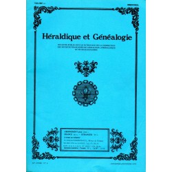 Héraldique et Généalogie n°63 Héraldique et Généalogie n°63
