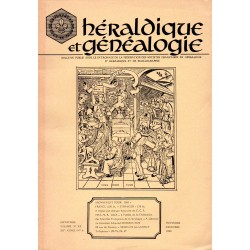Héraldique et Généalogie n°69 Héraldique et Généalogie n°69