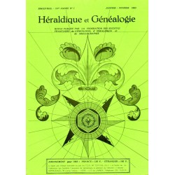 Héraldique et Généalogie n°82 Héraldique et Généalogie n°82
