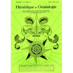 Héraldique et Généalogie n°83 Héraldique et Généalogie n°83