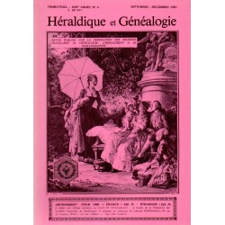 Héraldique et Généalogie n°97 Héraldique et Généalogie n°97