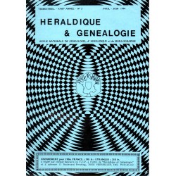 Héraldique et Généalogie n°99 Héraldique et Généalogie n°99