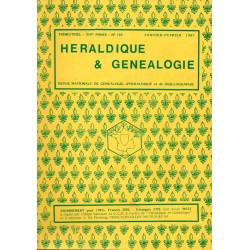 Héraldique et Généalogie n°102 Héraldique et Généalogie n°102