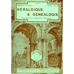 Héraldique et Généalogie n°106 Héraldique et Généalogie n°106
