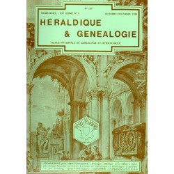 Héraldique et Généalogie n°109 Héraldique et Généalogie n°109