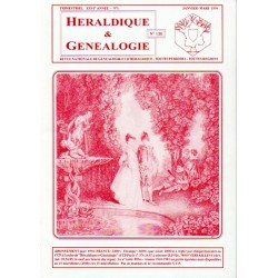 Héraldique et Généalogie n°130 Héraldique et Généalogie n°130