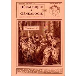 Héraldique et Généalogie n°150 Héraldique et Généalogie n°150