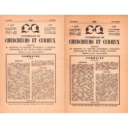 L'Intermédiaire des chercheurs et curieux n° 154 à 165 L'Intermédiaire des chercheurs et curieux n° 154 à 165
