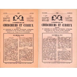 L'Intermédiaire des chercheurs et curieux n° 190 à 201 L'Intermédiaire des chercheurs et curieux n° 190 à 201