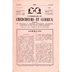 L'Intermédiaire des chercheurs et curieux n° 227 L'Intermédiaire des chercheurs et curieux n° 227