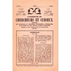 L'Intermédiaire des chercheurs et curieux n° 253 L'Intermédiaire des chercheurs et curieux n° 253