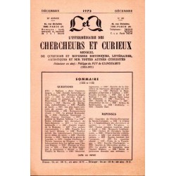 L'Intermédiaire des chercheurs et curieux n° 261 L'Intermédiaire des chercheurs et curieux n° 261