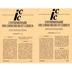 L'Intermédiaire des chercheurs et curieux n° 442 à 452 L'Intermédiaire des chercheurs et curieux n° 442 à 452