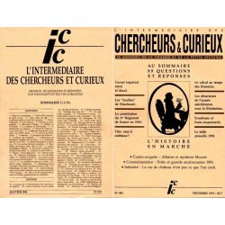 L'Intermédiaire des chercheurs et curieux n° 475 à 485 L'Intermédiaire des chercheurs et curieux n° 464 à 474