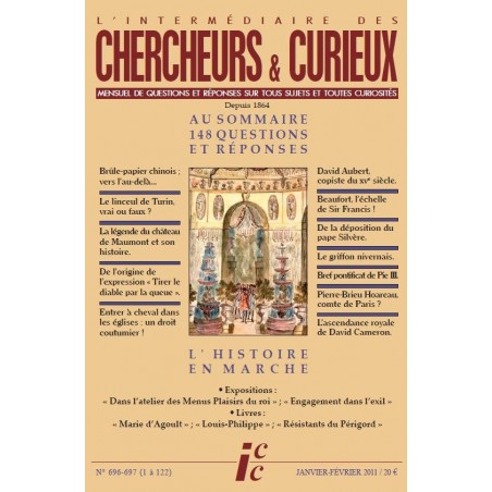 L'Intermédiaire des chercheurs et curieux n° 696-697