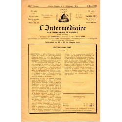 L'Intermédiaire des chercheurs et curieux n° 1934 L'Intermédiaire des chercheurs et curieux n° 1934