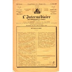 L'Intermédiaire des chercheurs et curieux n° 1935 L'Intermédiaire des chercheurs et curieux n° 1935