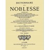 Dictionnaire de la noblesse - vol 1