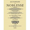 DICTIONNAIRE DE LA NOBLESSE - Volume 3