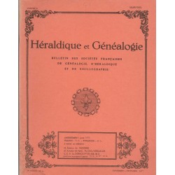 Héraldique et Généalogie n°51 Héraldique et Généalogie n°51