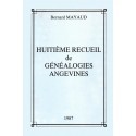 RECUEILS DE GÉNÉALOGIES ANGEVINES de Bernard Mayaud en téléchargement par tome